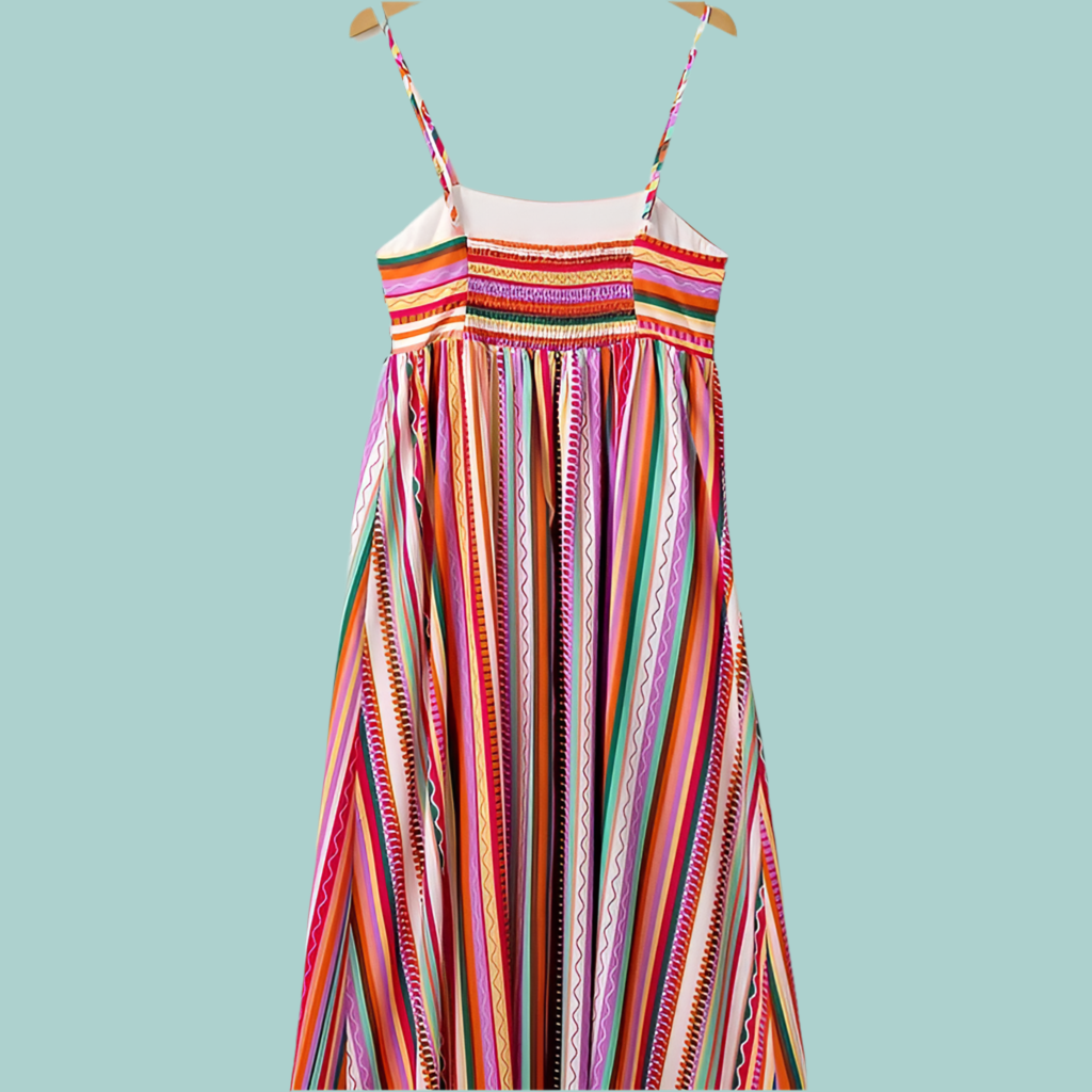 Multicolor Maxi Dress