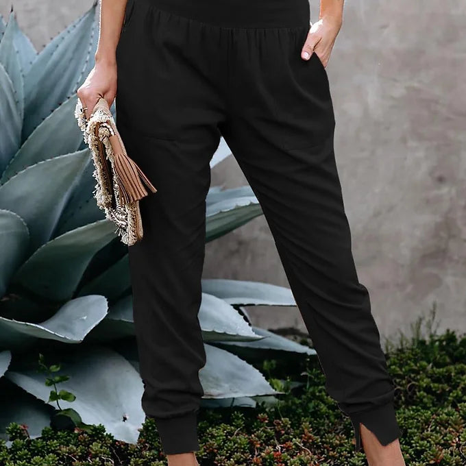 Black Casual Joggers