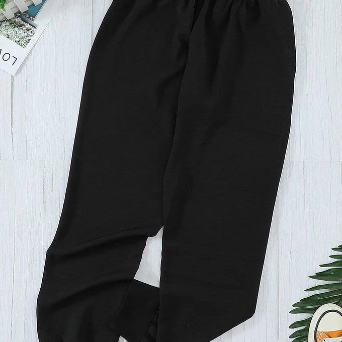 Black Casual Joggers