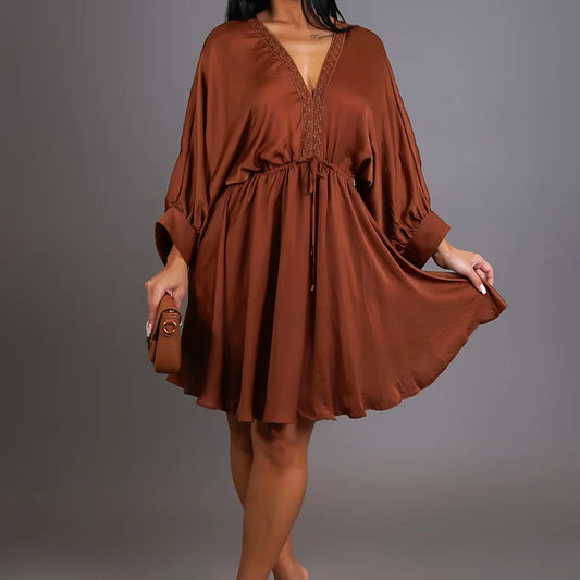 Brown Cooper Mini Dress